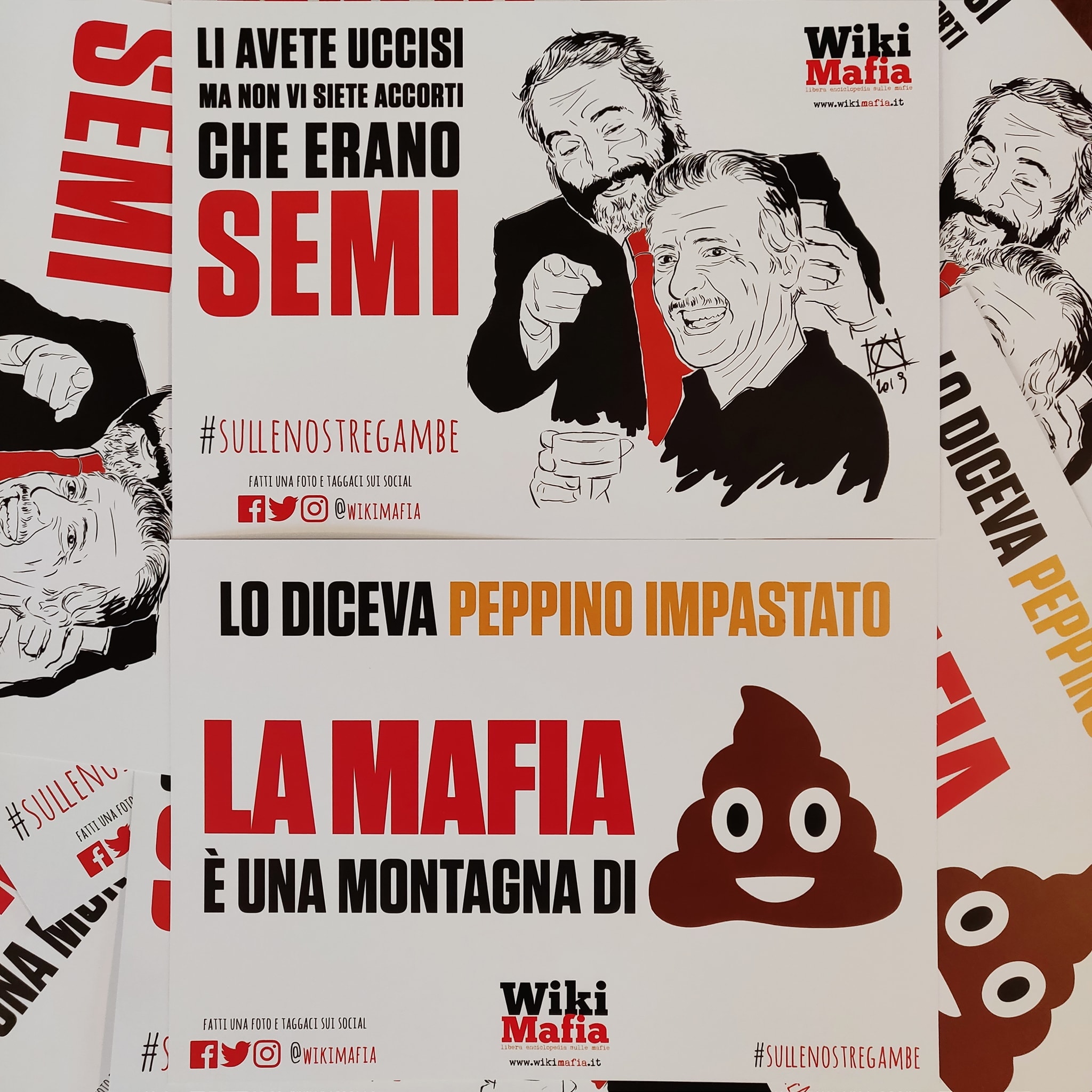 cartelli wikimafia palermo 23 maggio