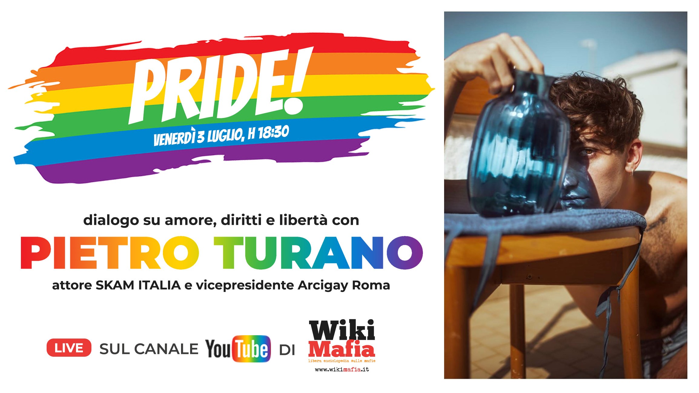 Pride! Con Pietro Turano
