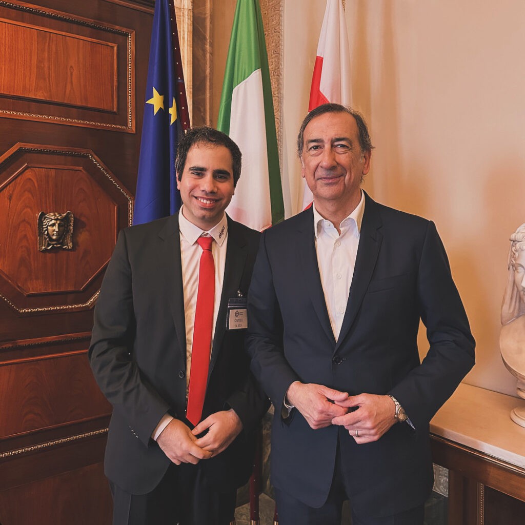 Pierpaolo Farina e Beppe Sala