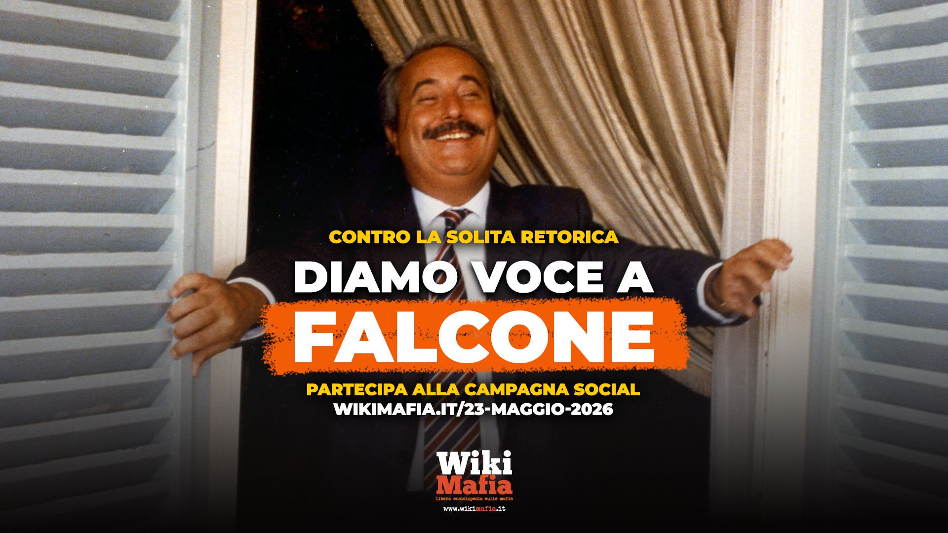 diamo voce a falcone 23 maggio 2026